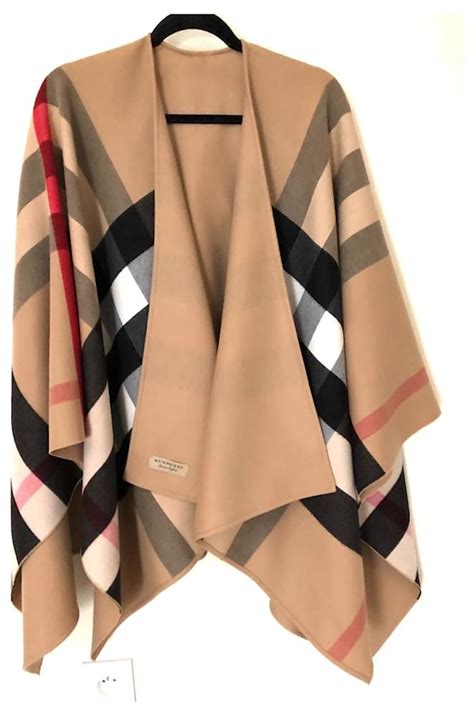 reversible burberry poncho|burberry ponchos on sale.